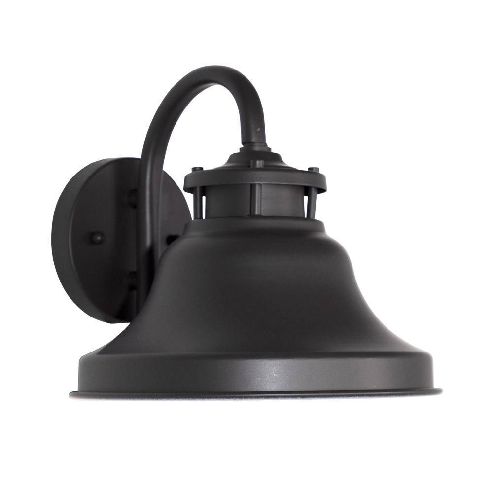 Bronze Direct Wired Electric Outdoor Wall Lantern Sconce