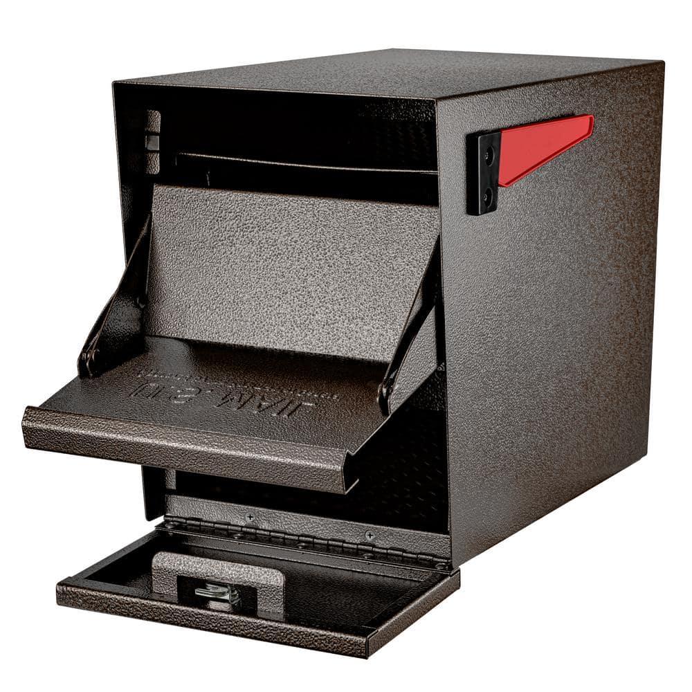 Package Master Locking Post Mounted Mailbox