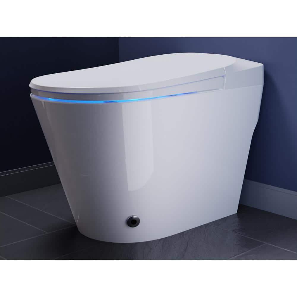 Swcorp TL-STFF950WH Envo Echo Elongated Smart Toilet Bidet in White with Auto Open, Auto Close, Auto Flush & Heated Seat