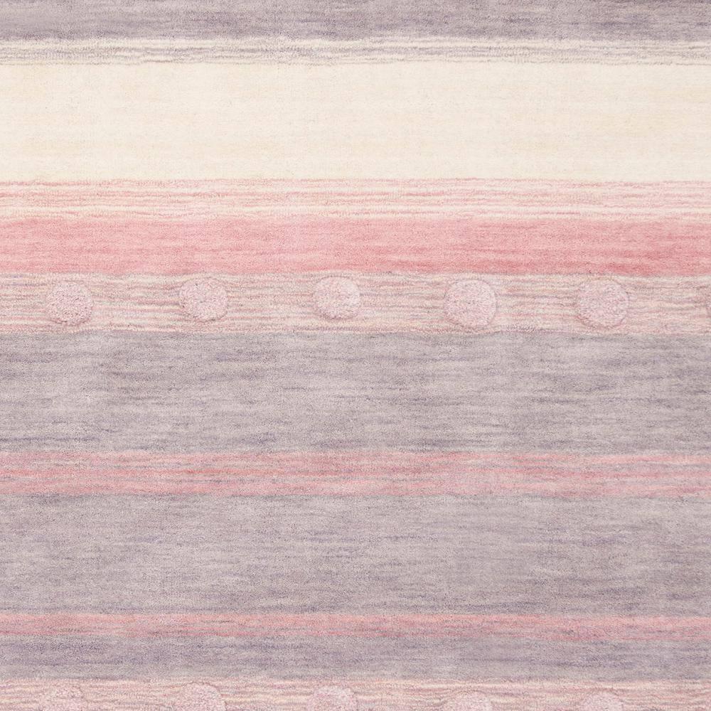 Safavieh Kids SFK801 Hand Loomed Indoor Area Rug - Light Purple/Ivory - 5'x8' - Safavieh