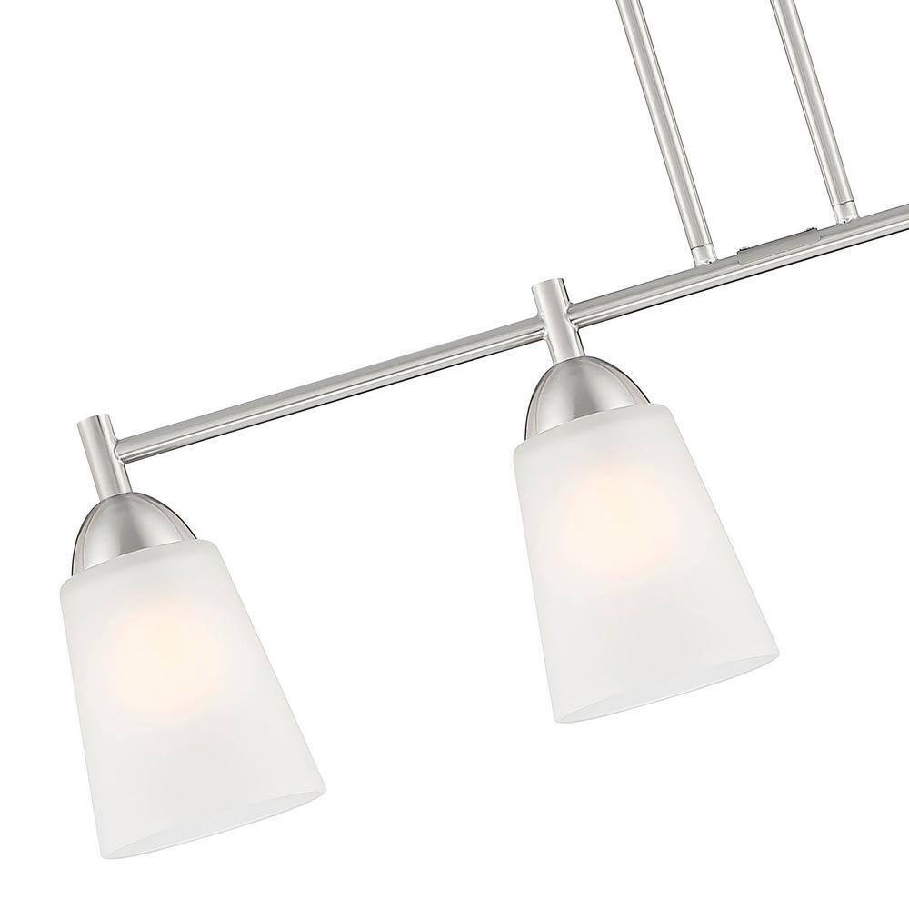 Designers Fountain Malone 4 Light Brushed Nickel Island Pendant, D267M-IS-BN
