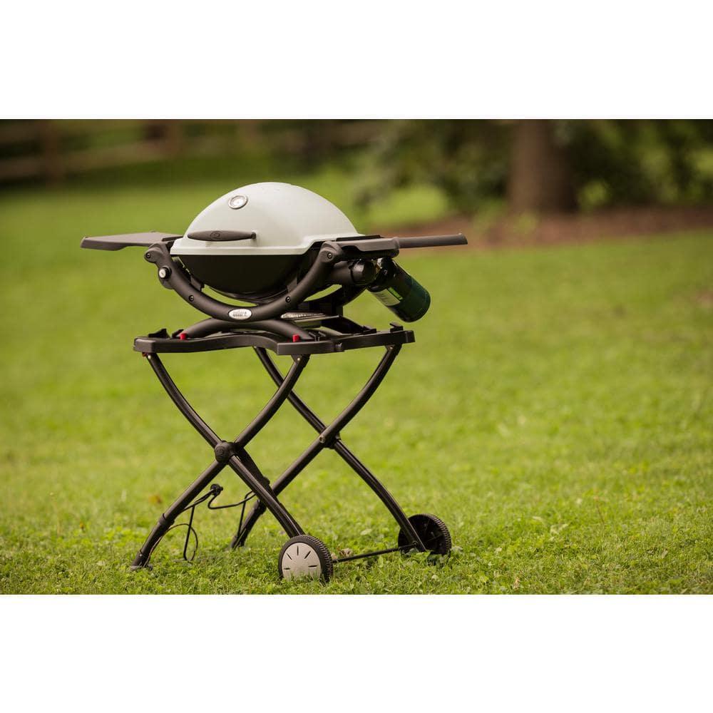 Weber Q1200 Gas Grill, Titanium