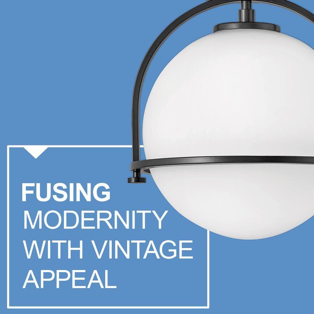 Arie Single Light Glass Dimmable Pendant