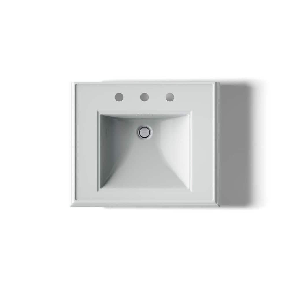 Memoirs®Pedestal Tall Bathroom Sink with Overflow