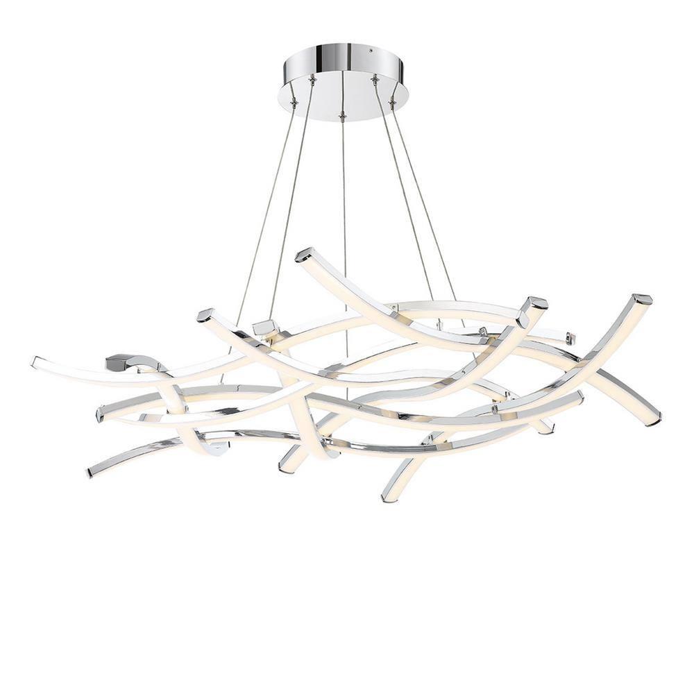 Divergence 9 - Light Dimmable LED Geometric Chandelier