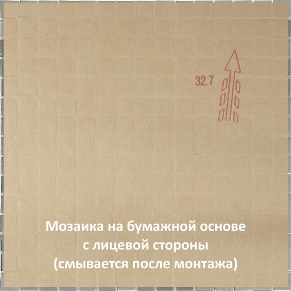 Altin 0.8" x 0.8" Glass Grid Mosaic Wall & Floor Tile