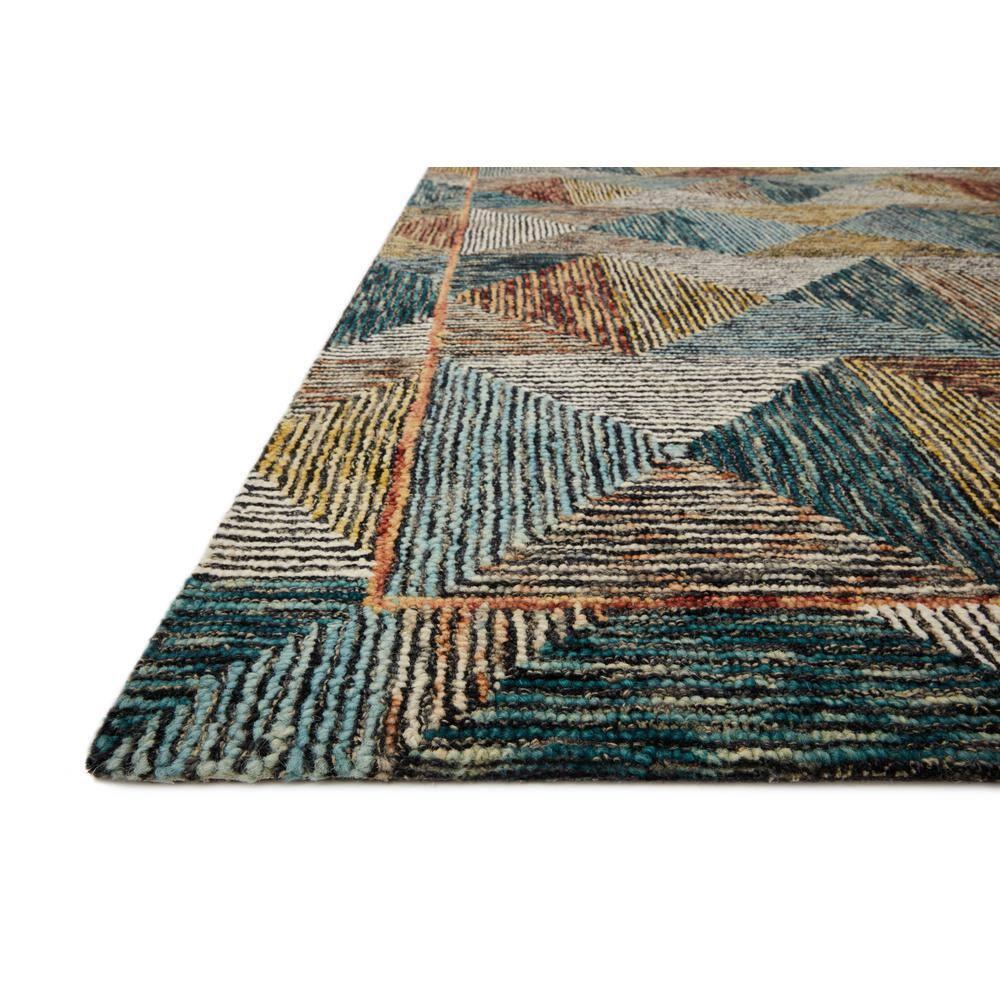 Loloi II Spectrum Geometric Lagoon / Spice Area Rug