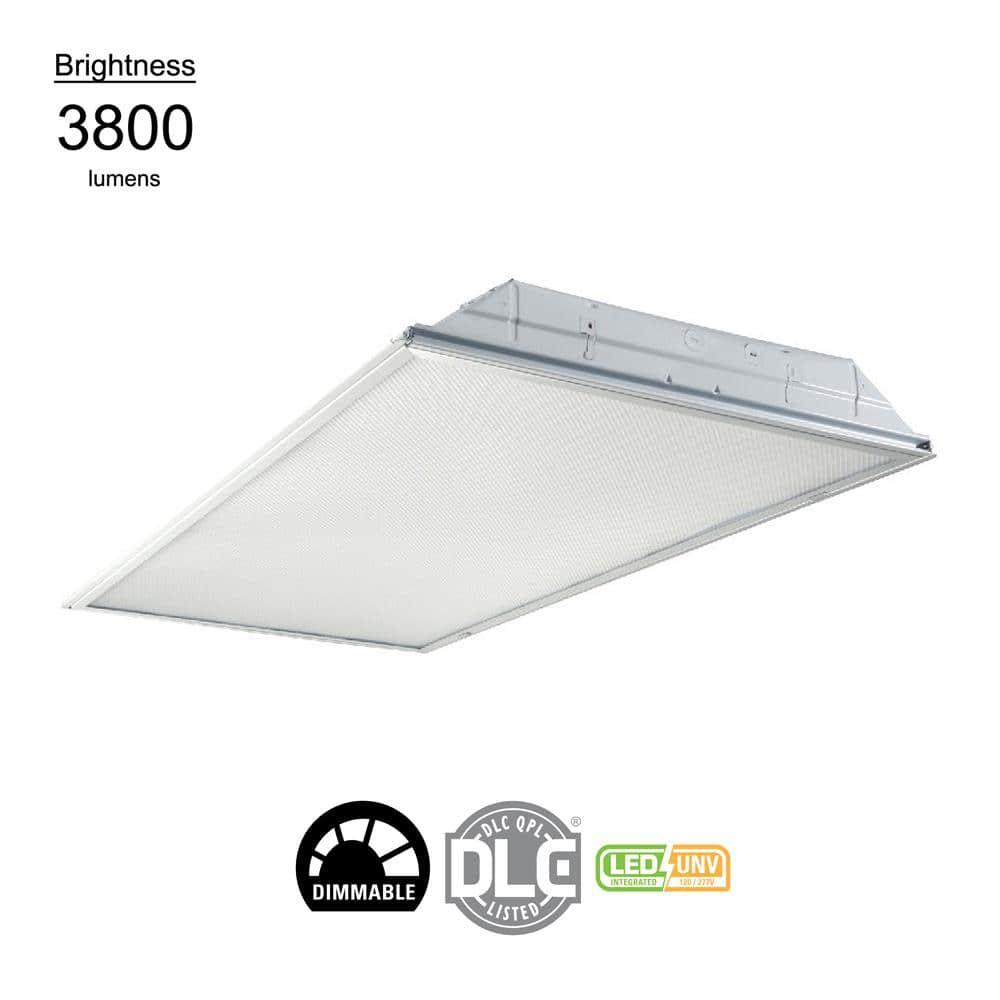 Cooper Lighting LLC Rectangle Troffer Ceiling Light