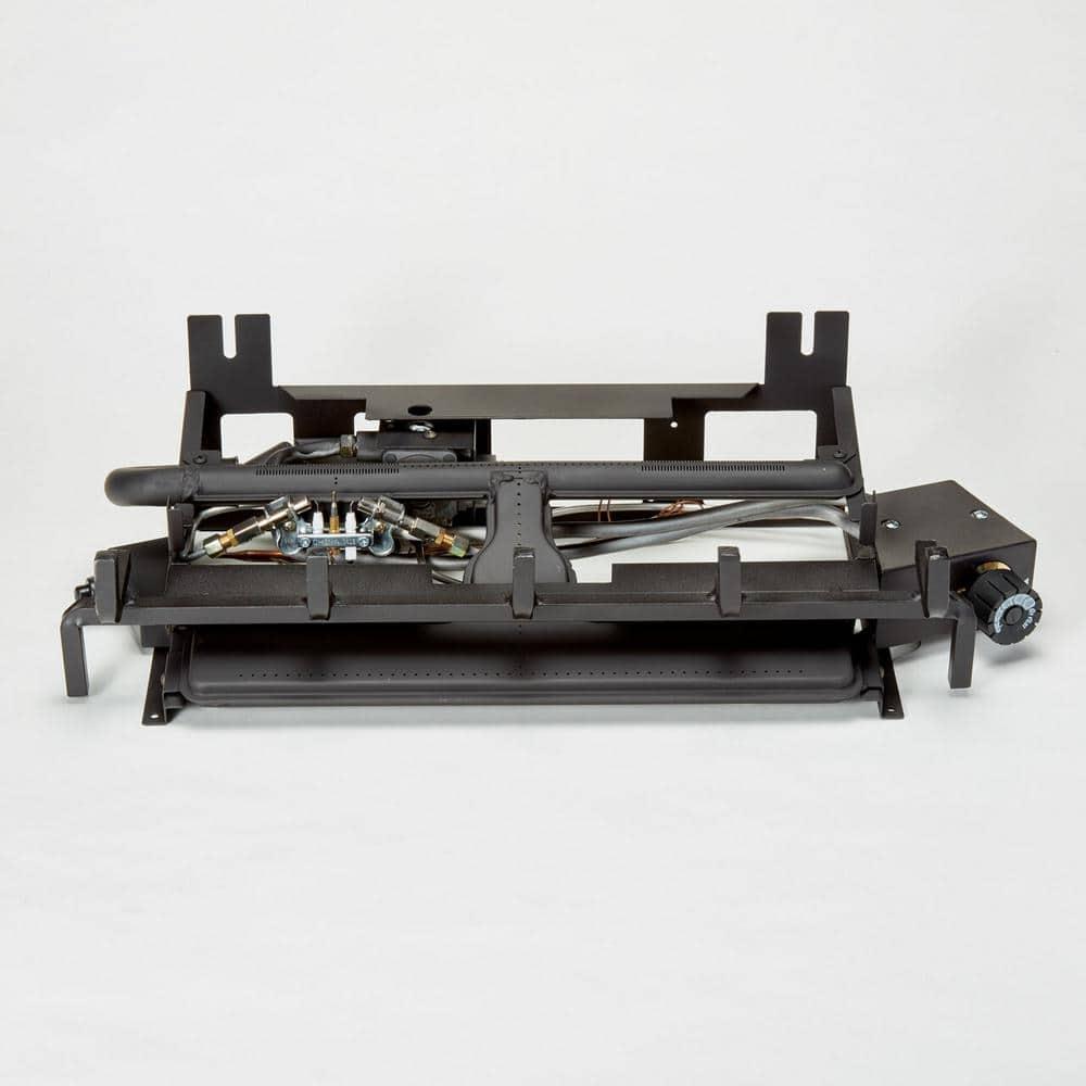 Duluth Forge Duluth Forge Vent less Dual Fuel Gas Log Set, Stacked Oak, T-Stat Control