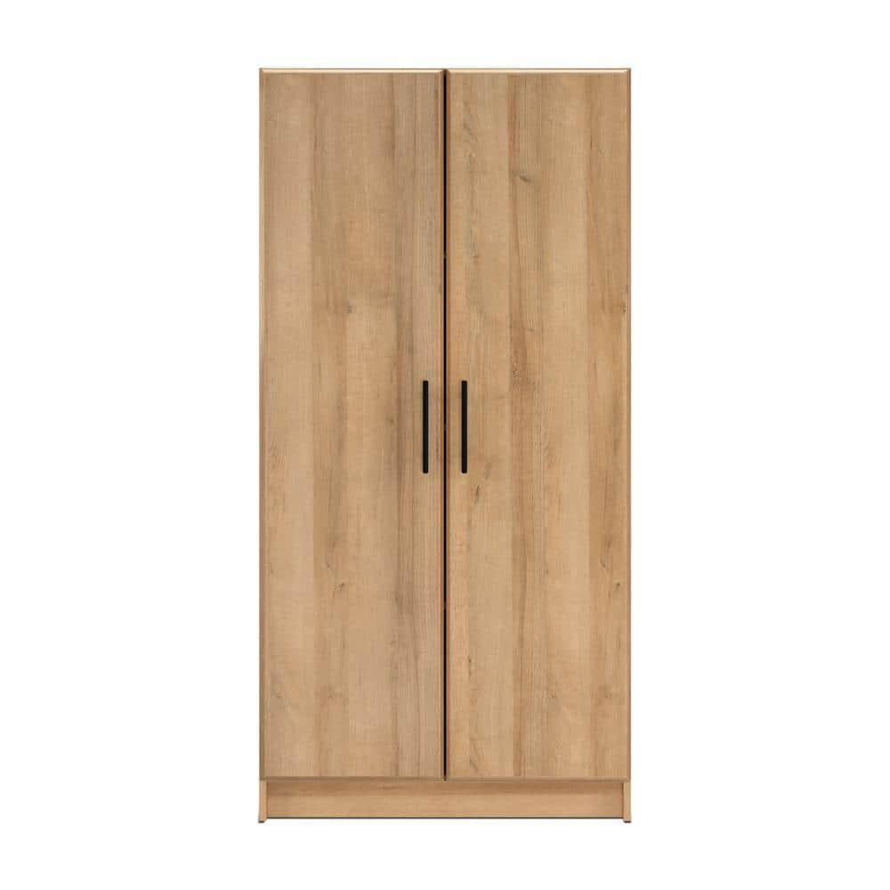 Prepac 32" Elite Storage Cabinet Oak