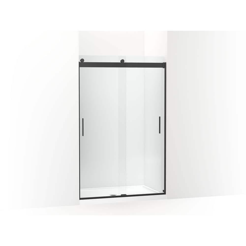Kohler Levity 47.63" x 74" Double Sliding Shower Door with Blade Handles with CleanCoat® Technology K-706010-L-ABZ