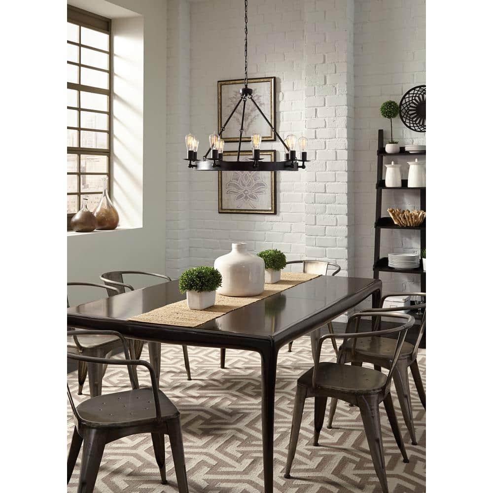 Rosswood Metal Chandelier (25"-31")