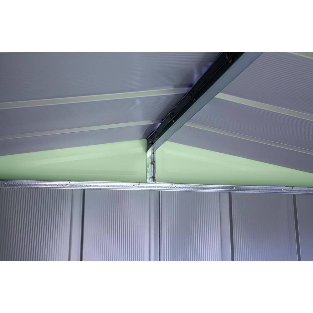 Arrow 6 ft. W x 5 ft. D Galvanized Steel Storage Shed