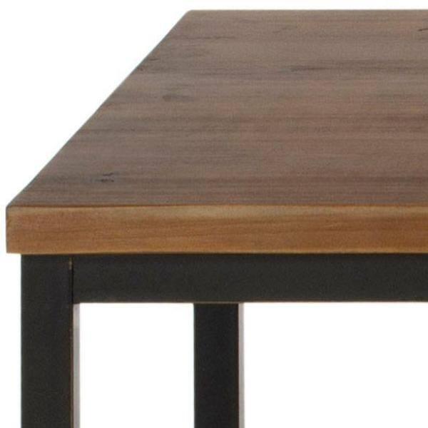 Alec Coffee Table - Brown Pine - Safavieh