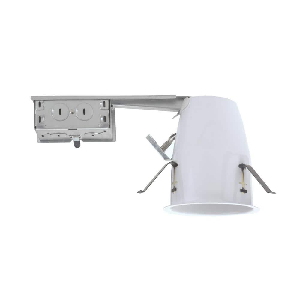 NICOR Lighting 19001AR-LED-ID 4 in. LED Remodel Housing with IDEAL Connection & IC-Rated - Natural