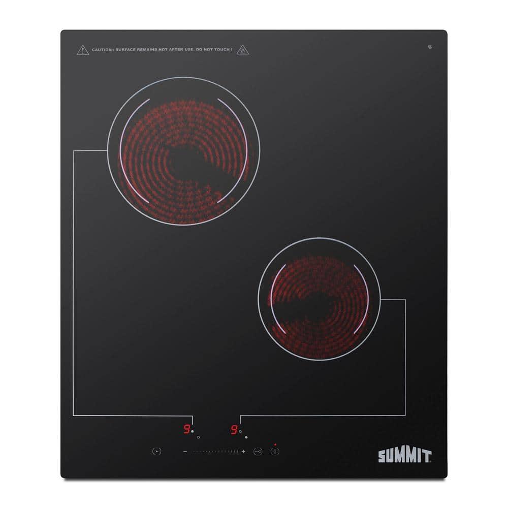 Summit Appliance Black Electric Cooktop