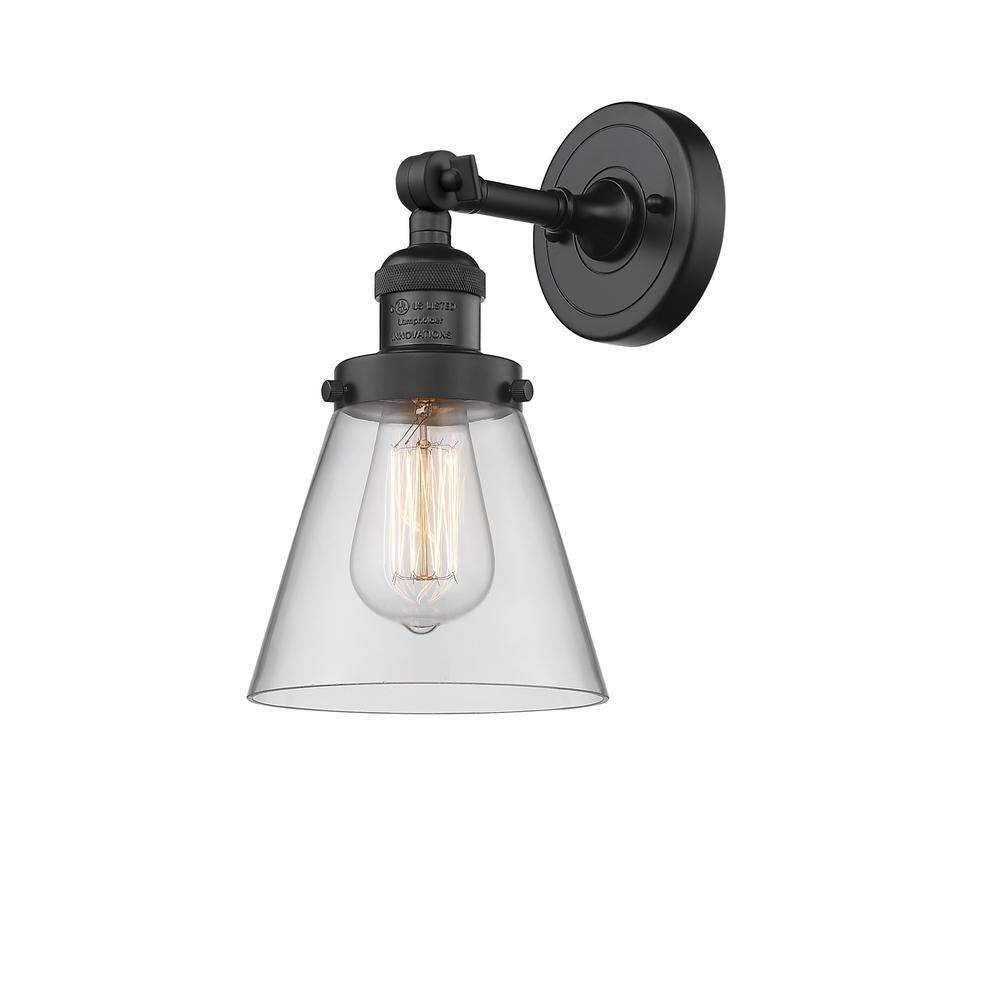 Innovations Lighting 1 - Light Sconce in  Matte Black