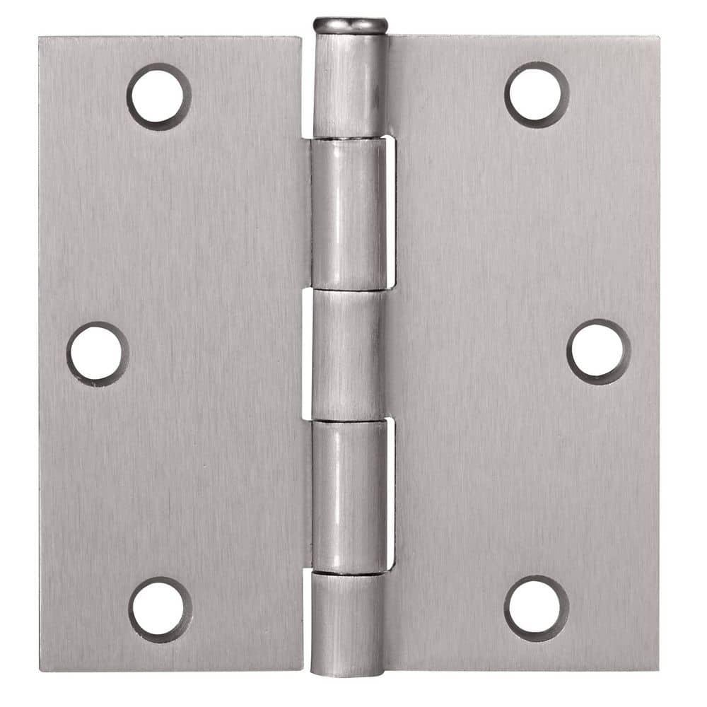 Design House 3.5" H x 3.5" W Butt Bearing Door Hinges (Set of 3)