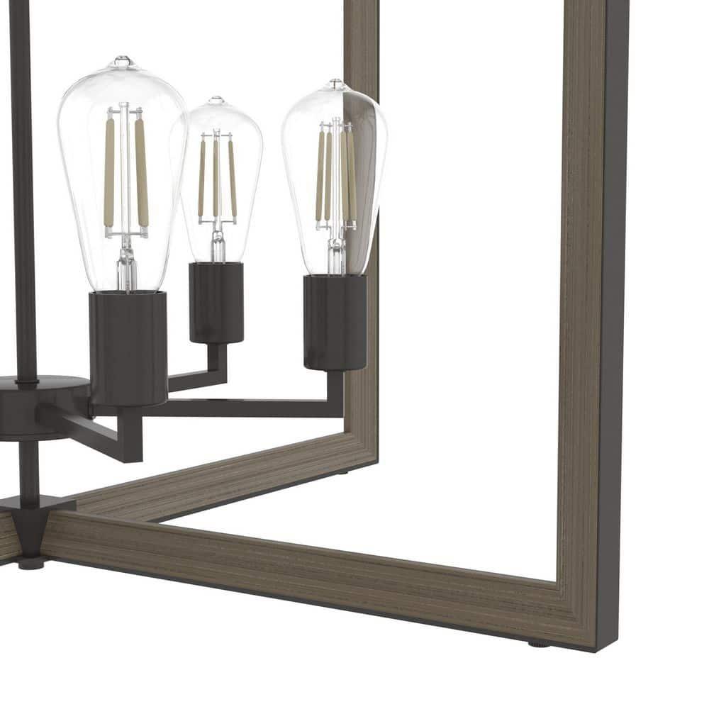 Woodburn 12 Light 30.5 Inch Foyer Pendant Ceiling Light Fixture