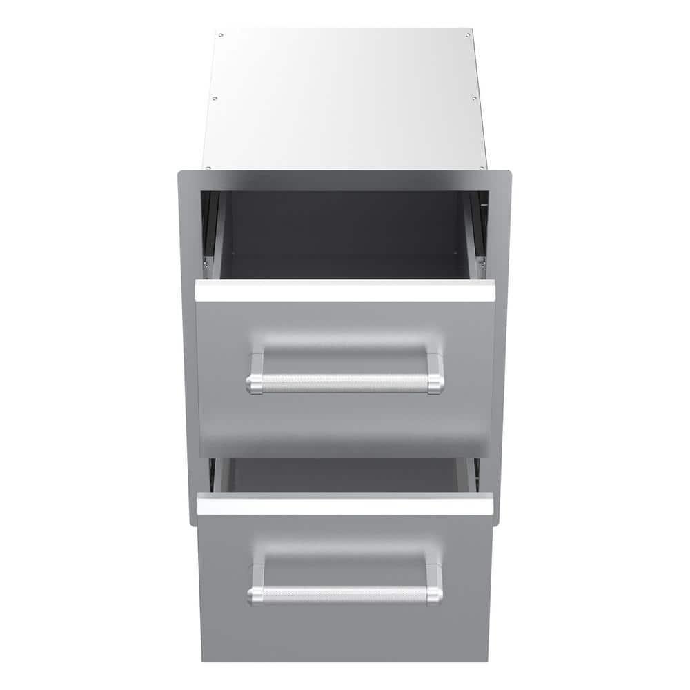 Spire Vertical Double Drawers (10"/10"), 780-0016B