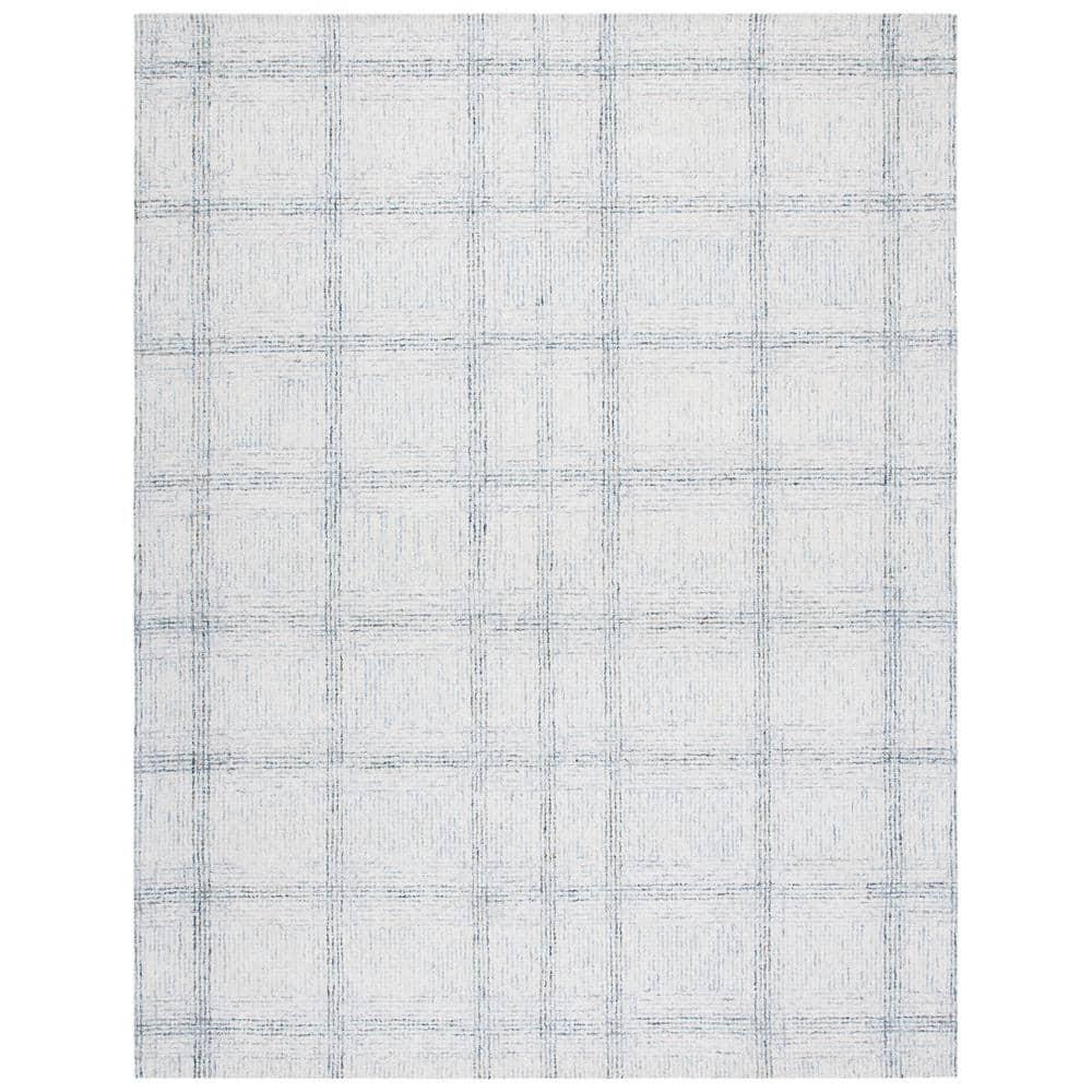 Abstract ABT657 Handmade Indoor Area Rug - Ivory/Gold - 9'x12' - Safavieh