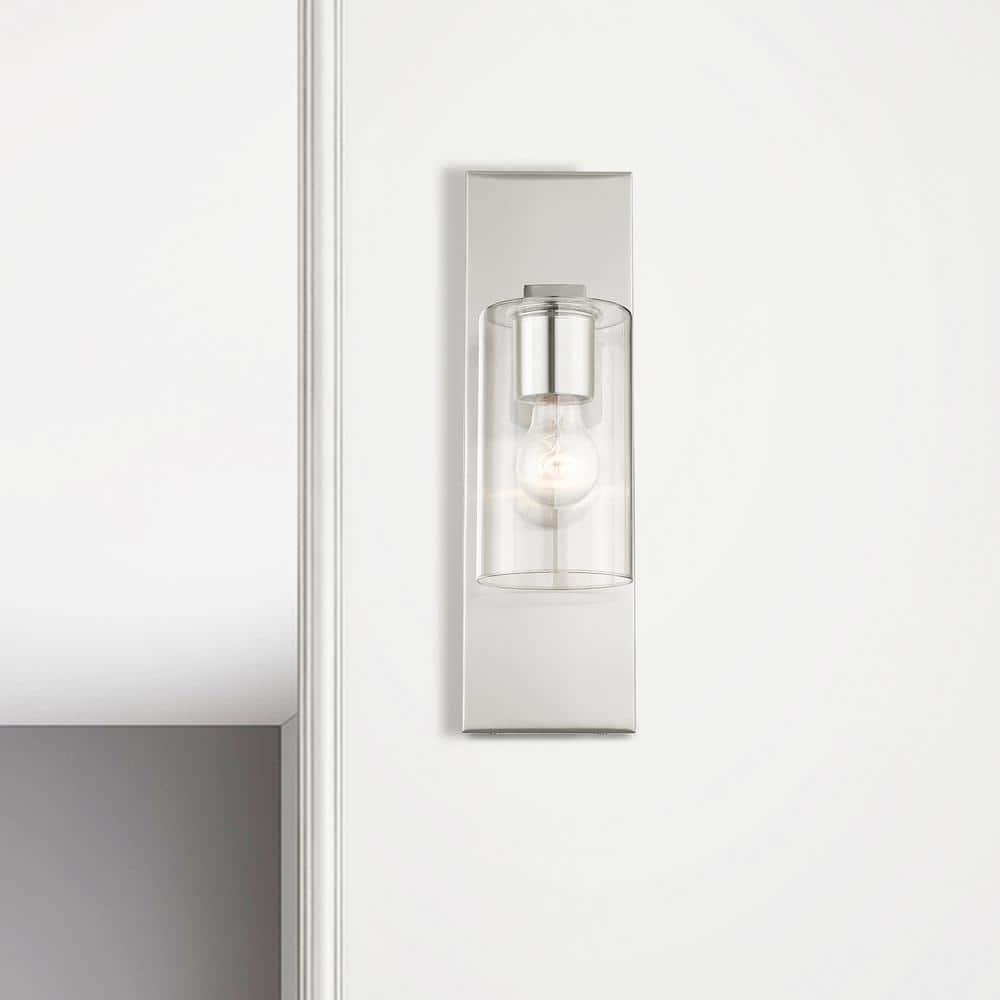 Livex Lighting Zurich 1 - Light Sconce in  Brushed Nickel
