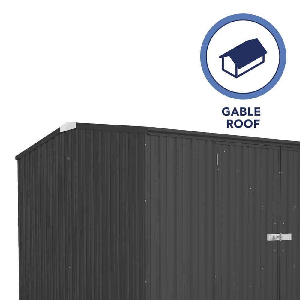 Absco Premier 10 ft. W x 10 ft. D Metal Storage Shed