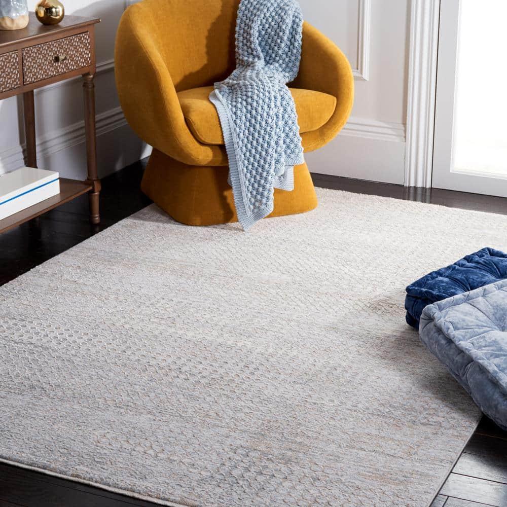Marmara MRM300 Power Loomed Runner Rug - Gray/Beige Blue - 2'x8' - Safavieh.