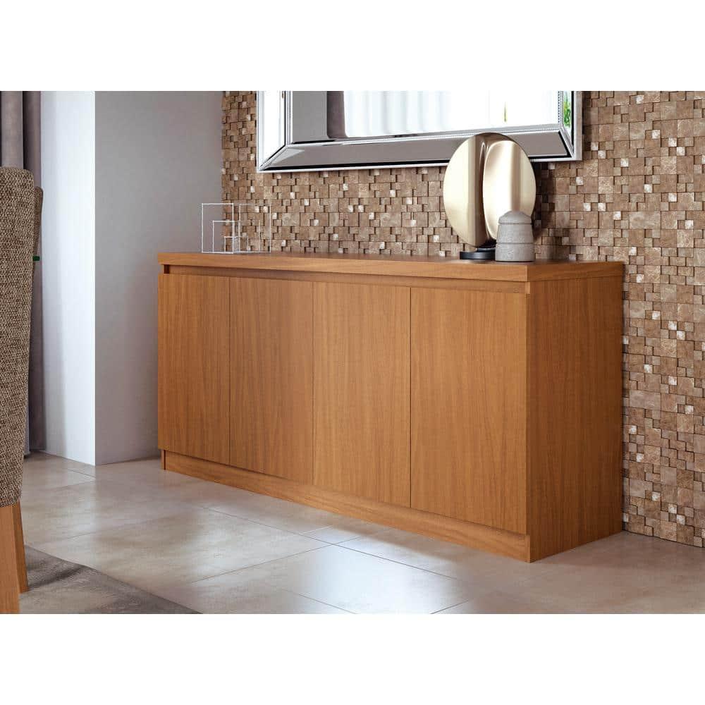 62.99" Viennese 6 Shelf Buffet Cabinet - Manhattan Comfort