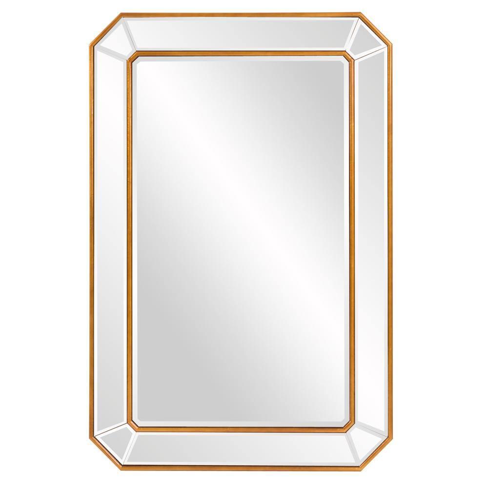 Howard Elliott 36"x24" Leopold Rectangle Wall Mirror