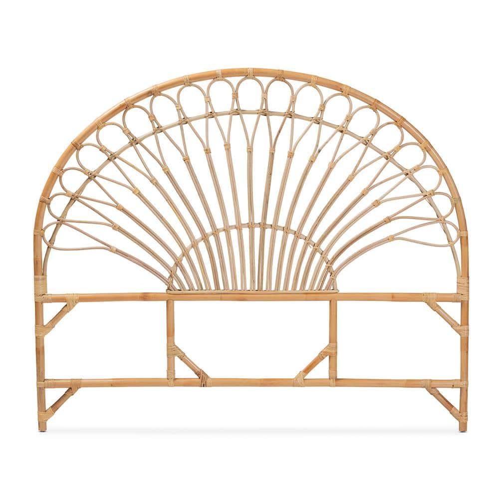 Bayou Breeze Wicker/Rattan Open-Frame Headboard