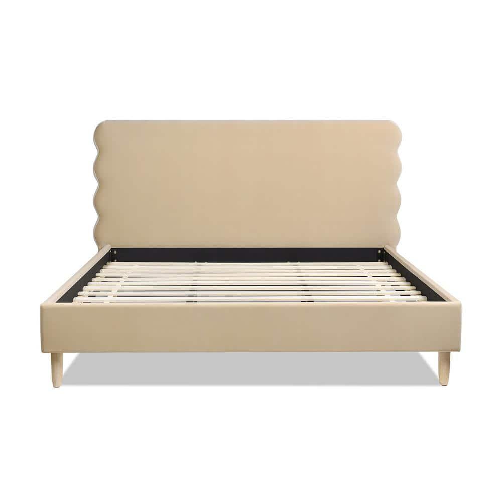 Henley Upholstered Scalloped Bed