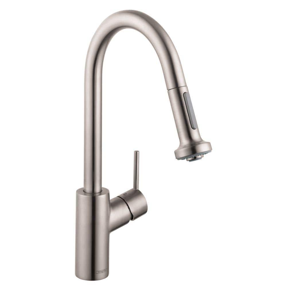 Talis S² Pull Down Single Handle Kitchen Faucet with Handle and Supply Lines