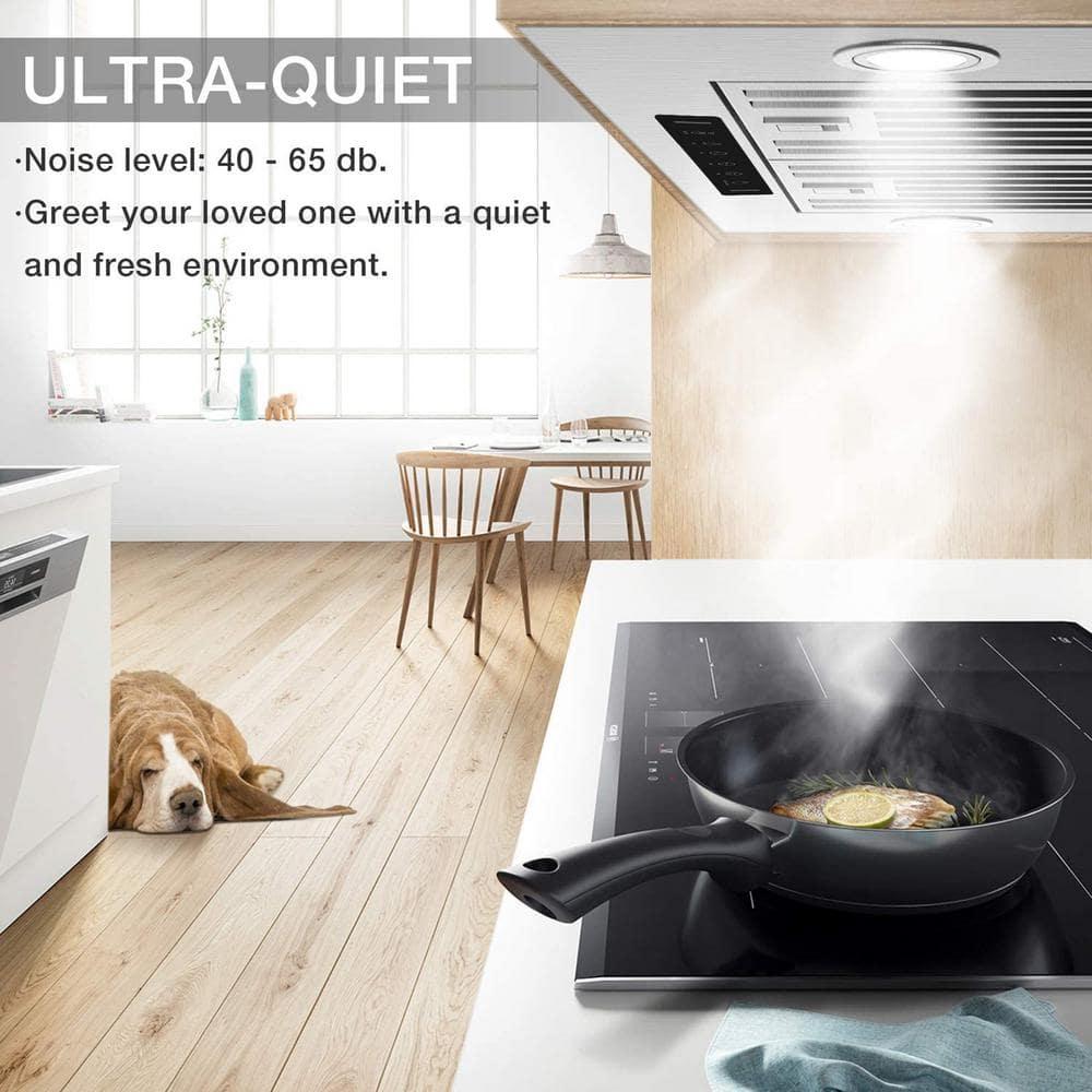 36'' VIKIO 900 Cubic Feet Per Minute Ducted Insert Range Hood with Baffle Filter and Light Included