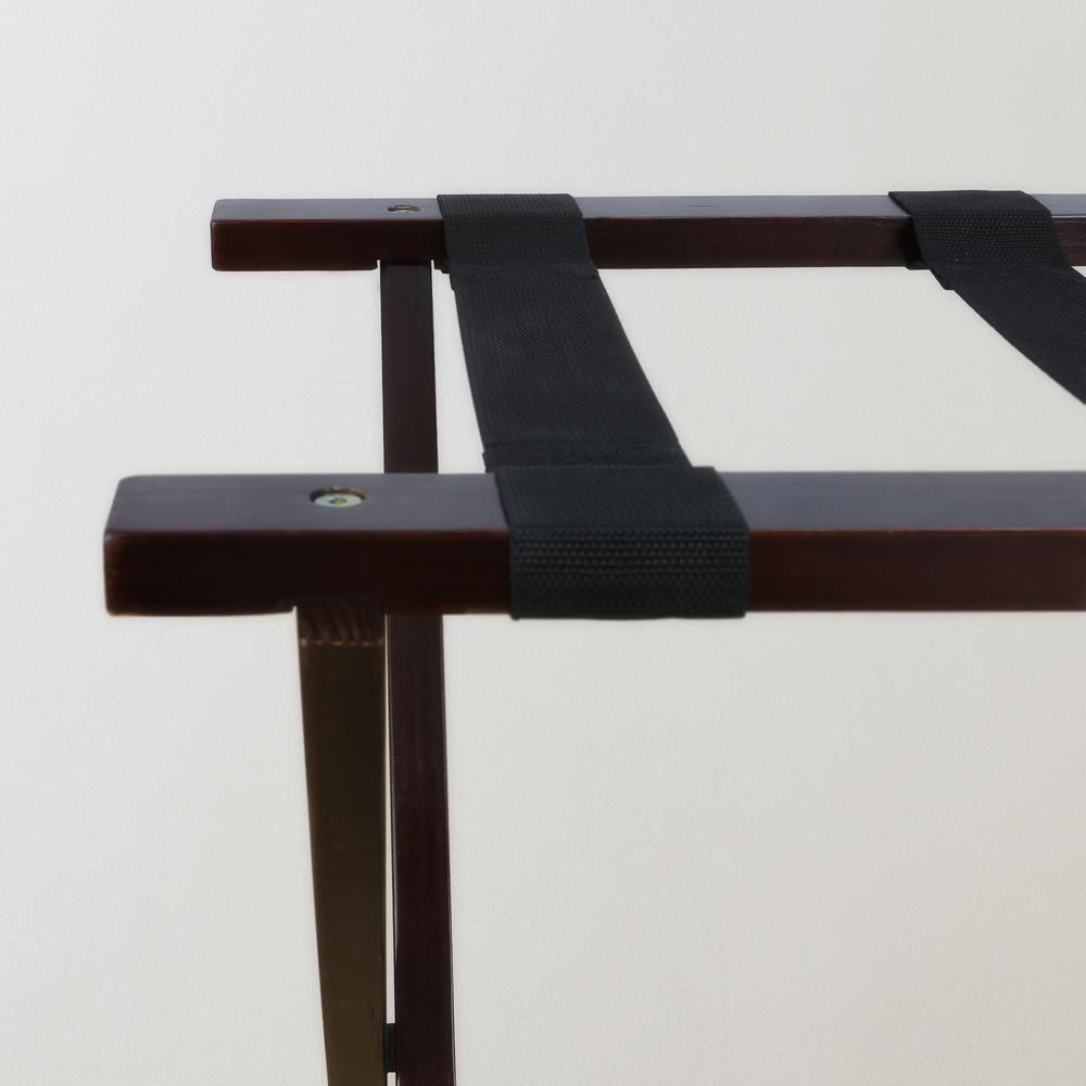 ROTSEN FURNITURE LLC. Heavy Duty Solid Wood Extra Wide Luggage Rack
