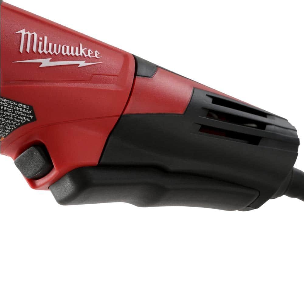 Milwaukee 6117-30 13 Amp 5" Small Angle Grinder Paddle, Lock-On