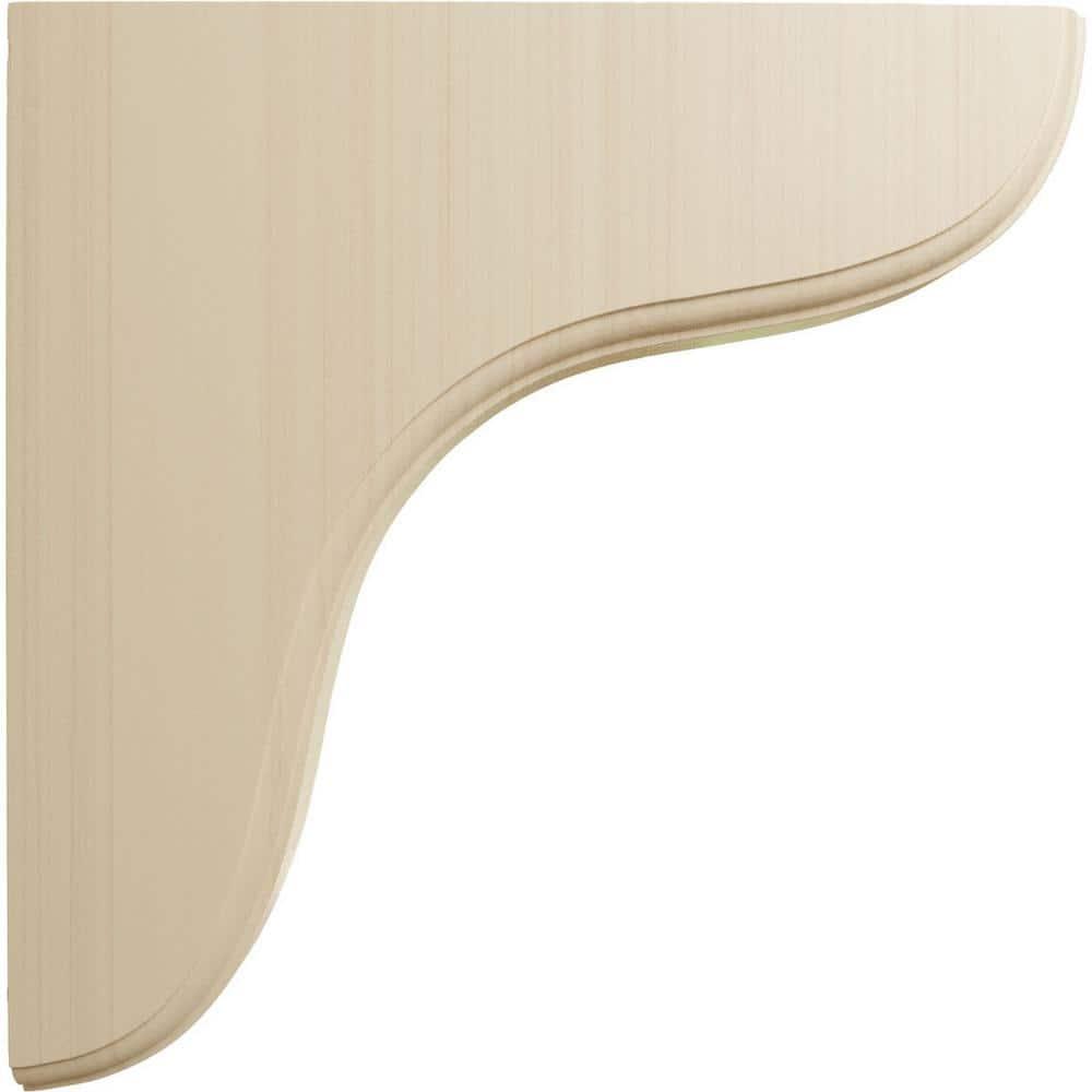 Ekena Millwork Eaton H W 1.75'' D Wood Bracket / Corbel
