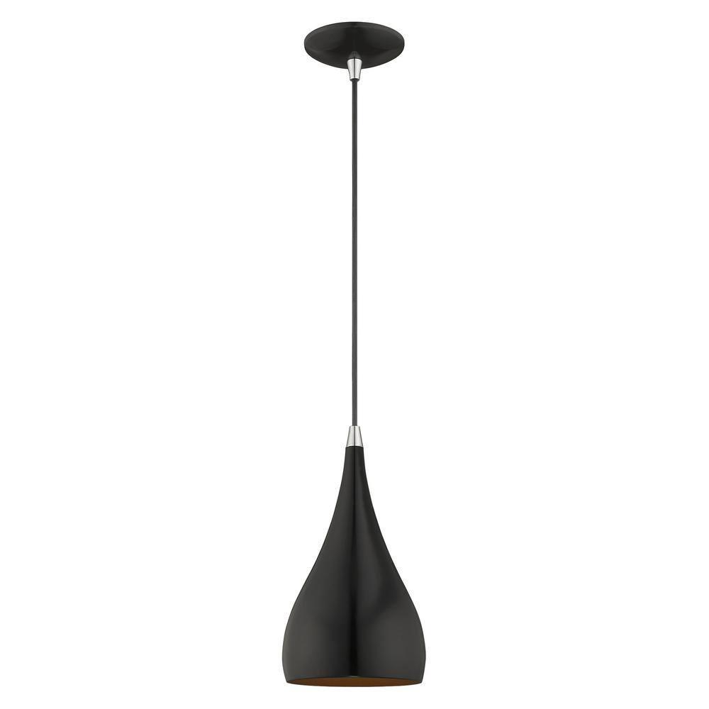 Schultz Single Light Metal Dimmable Pendant