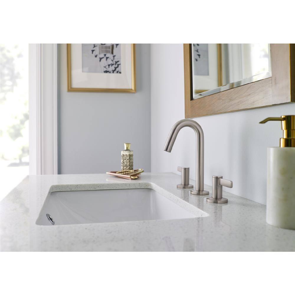 Amalfi Widespread Bathroom Faucet with Drain Assembly