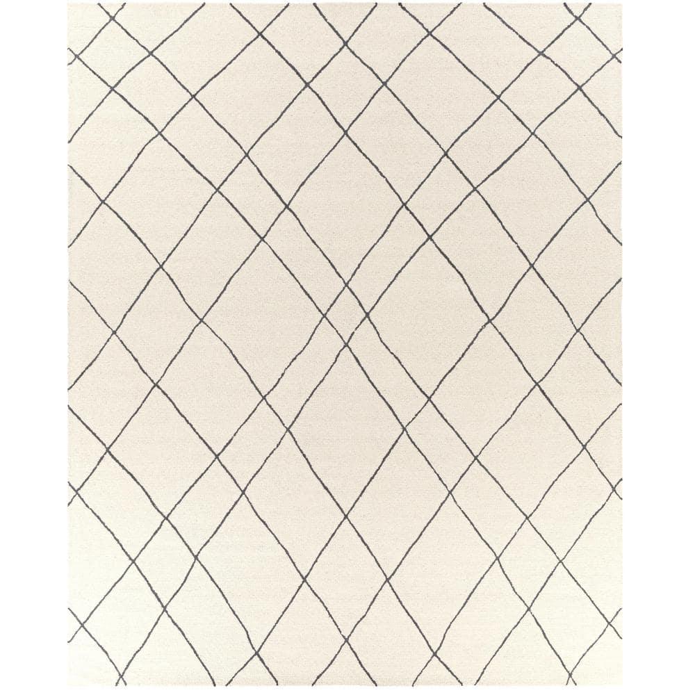Seaton Wool Black/Cream Rug