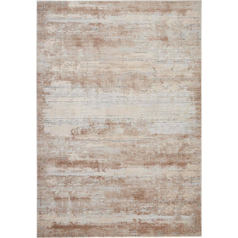 Nourison Rustic Textures Modern Indoor Area Rug Beige 7'10" x 10'6"