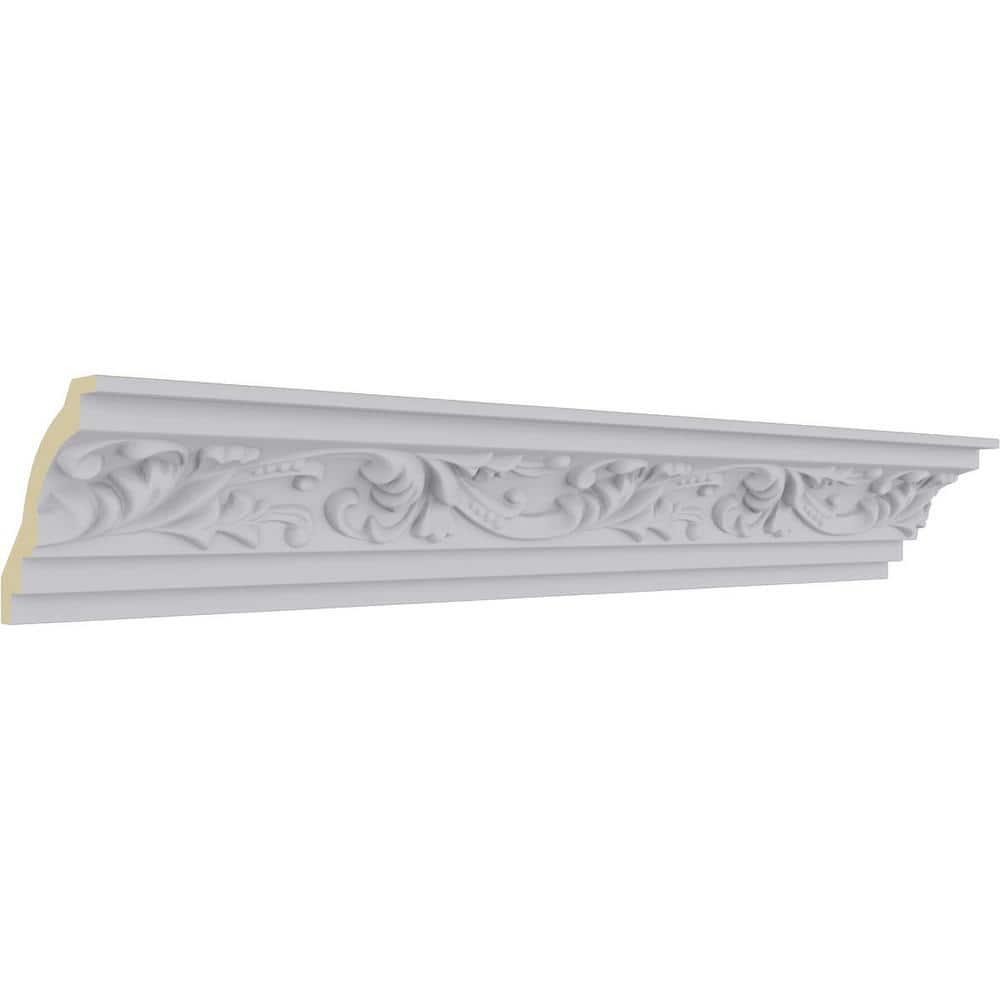 Ekena Millwork 2 3/4"H x 2 3/4"P x 4"F x 94 1/2"L Tristan Crown Moulding & Reviews | Wayfair