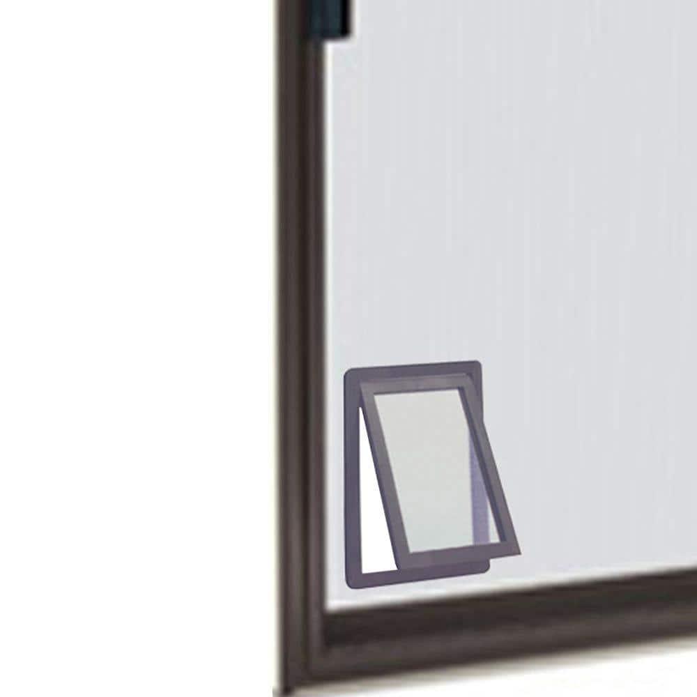 Ideal Pet Screen Fit Pet Door for Screen Doors with Clear Plastic Flap, Medium