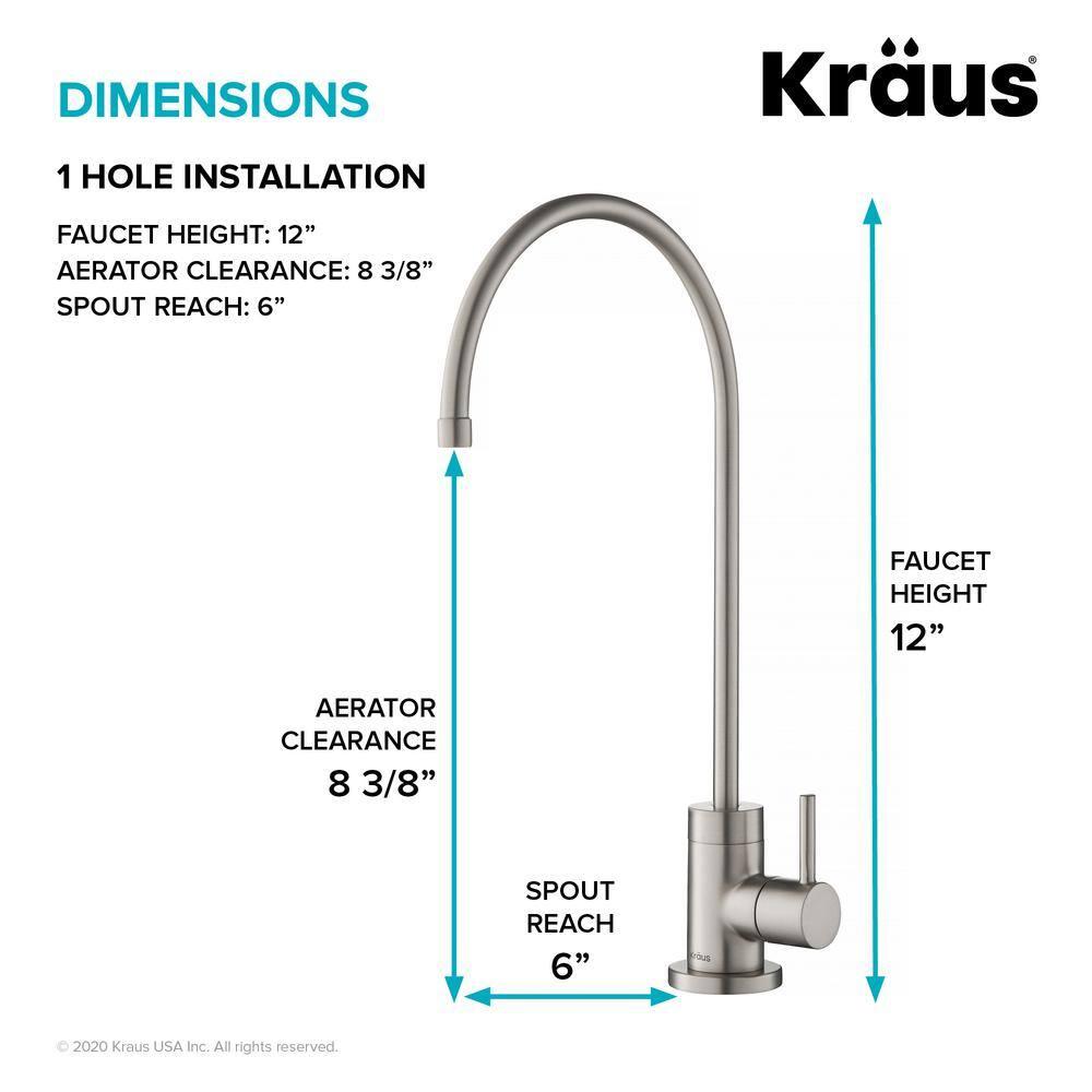 Purita 100% Lead-Free Kitchen Water Filter Faucet