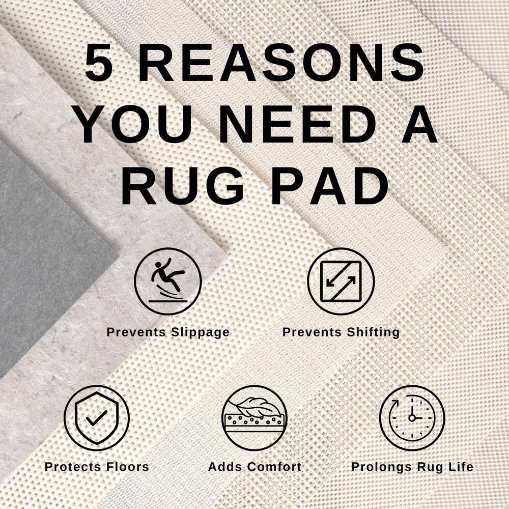 Livabliss 6'7"x9' Sweetgum Global Rug Cream: Traditional Rectangle, Medium Pile, Fade & Stain-Resistant