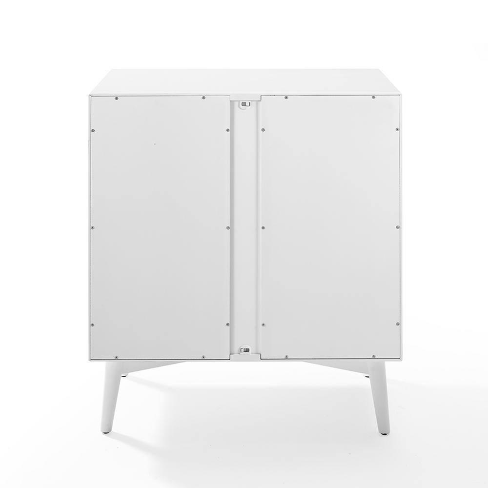Crosley Landon 2 Door Bar Cabinet in White