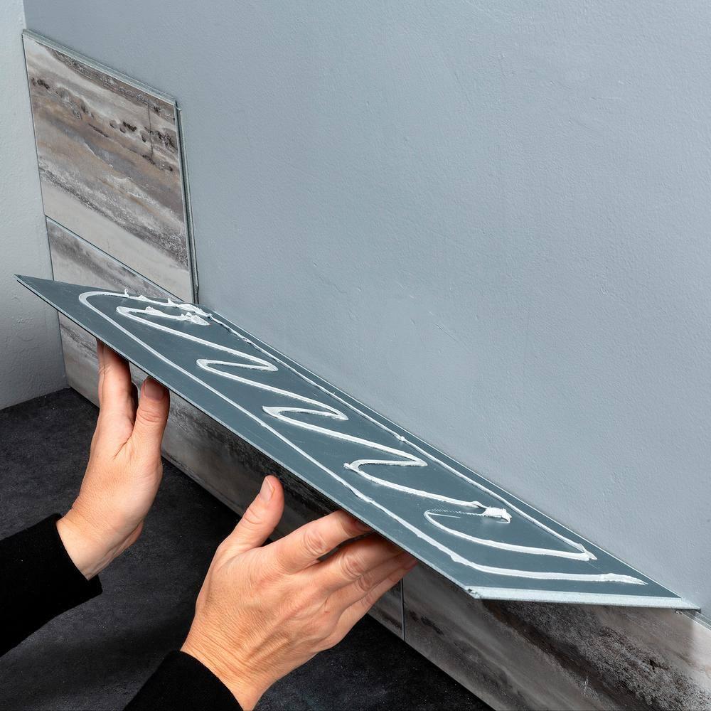 Palisade 22.8 in. x 7.31 in. Interlocking Vinyl Waterproof Wall/Backsplash Tiles