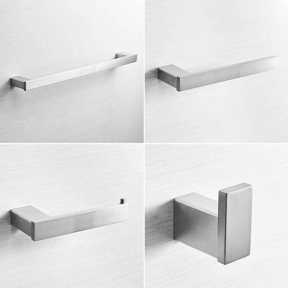 4 - Piece Bathroom Hardware Set