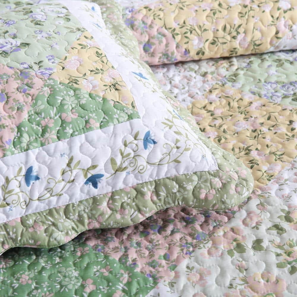 MarCielo BYLily2022 Floral Quilt Set
