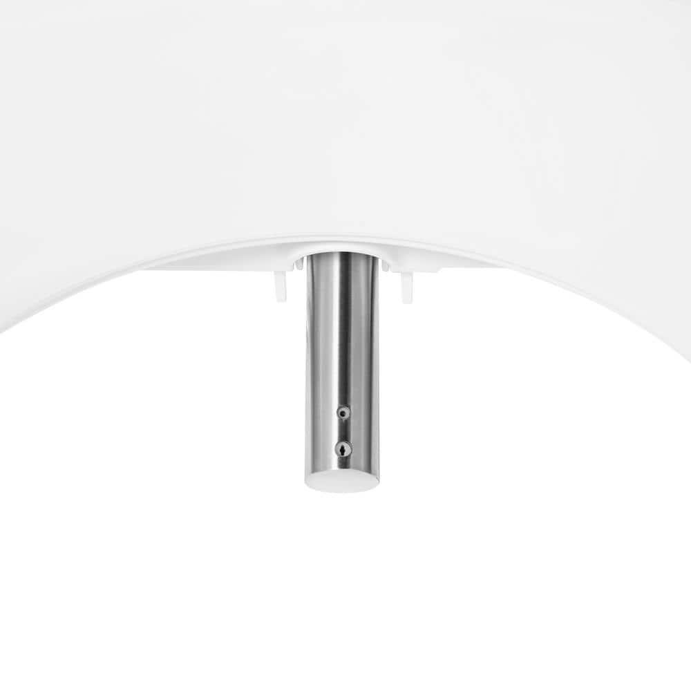 Brondell DR801-RW Swash Select DR801 Sidearm Bidet Seat with Warm Air Dryer and Deodorizer, Round White